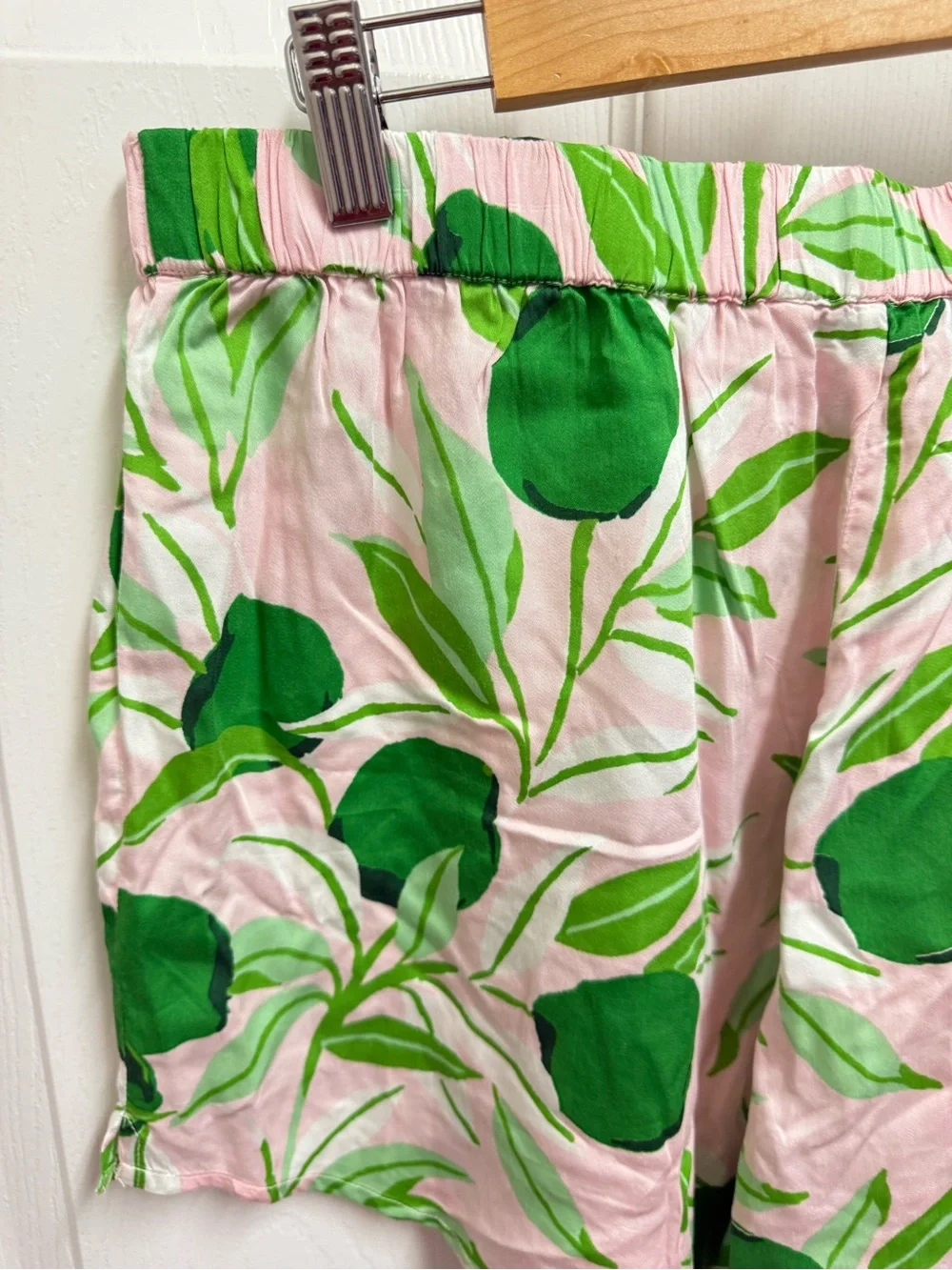 Printfresh Leaf Pajama Shorts - Picture 7 of 9